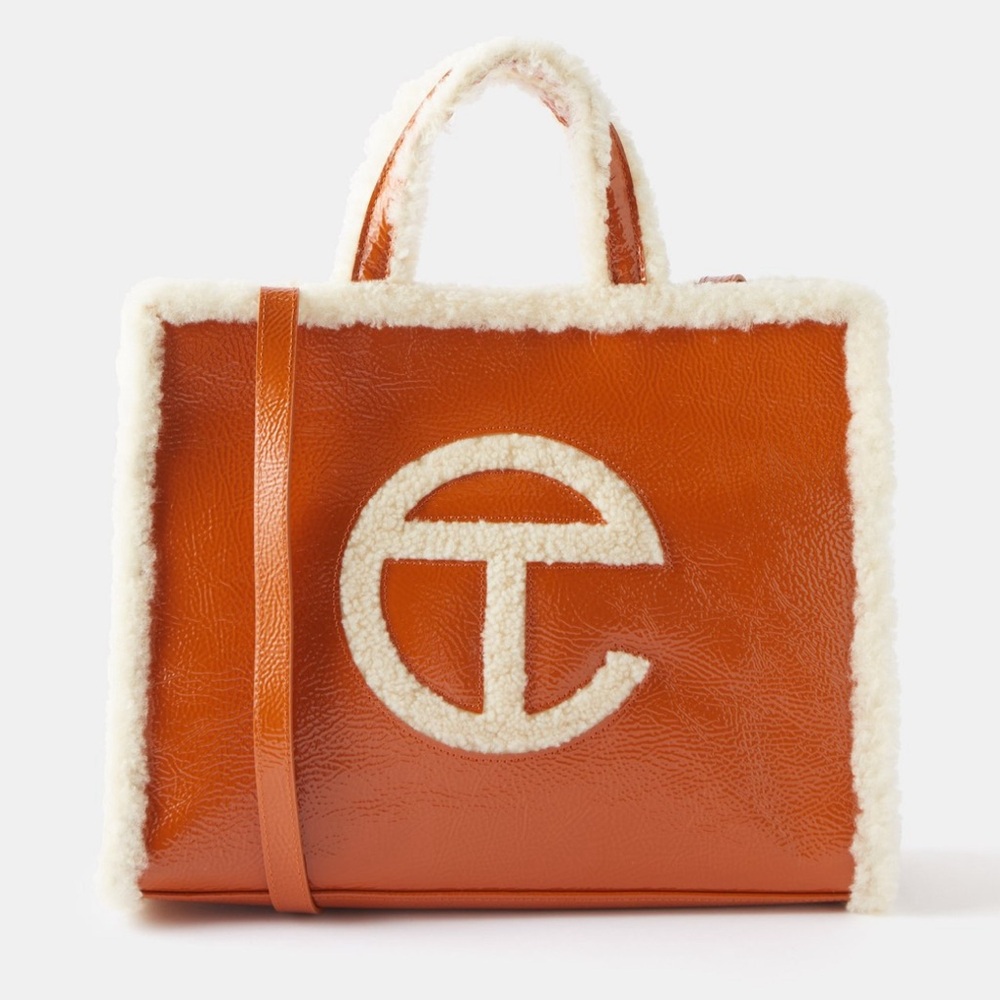 UGG x TELFAR Medium Shopper Crinkle - Spicy Pumpkin - NWOT